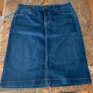 NYDJ Pocket Jean Skirt 10